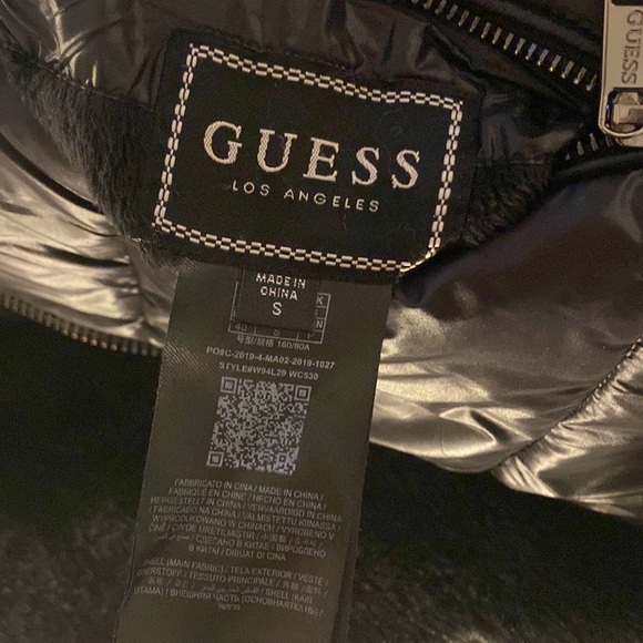 Guess Felicia reversible faux-fur Puffer coat - Picture 7 of 11